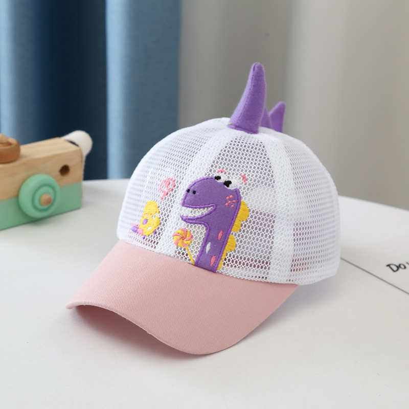 Fashion Funny Dinosaur Children's Net Cap display picture 5