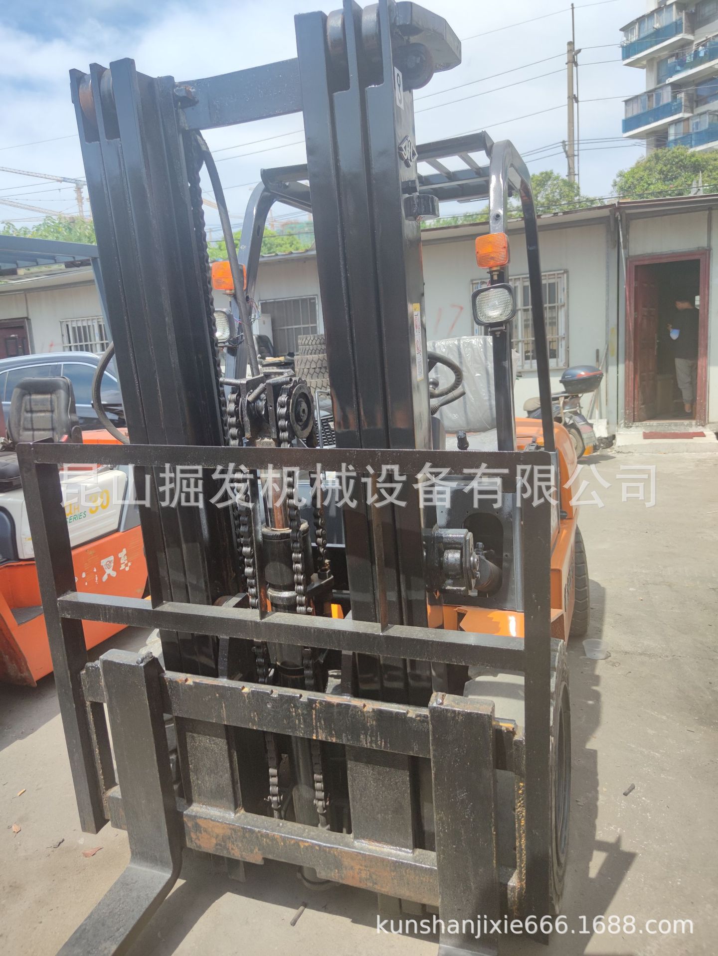 杭州3吨6吨7吨二手叉车丶合力3吨3.5吨5吨二手柴油叉车现货供应