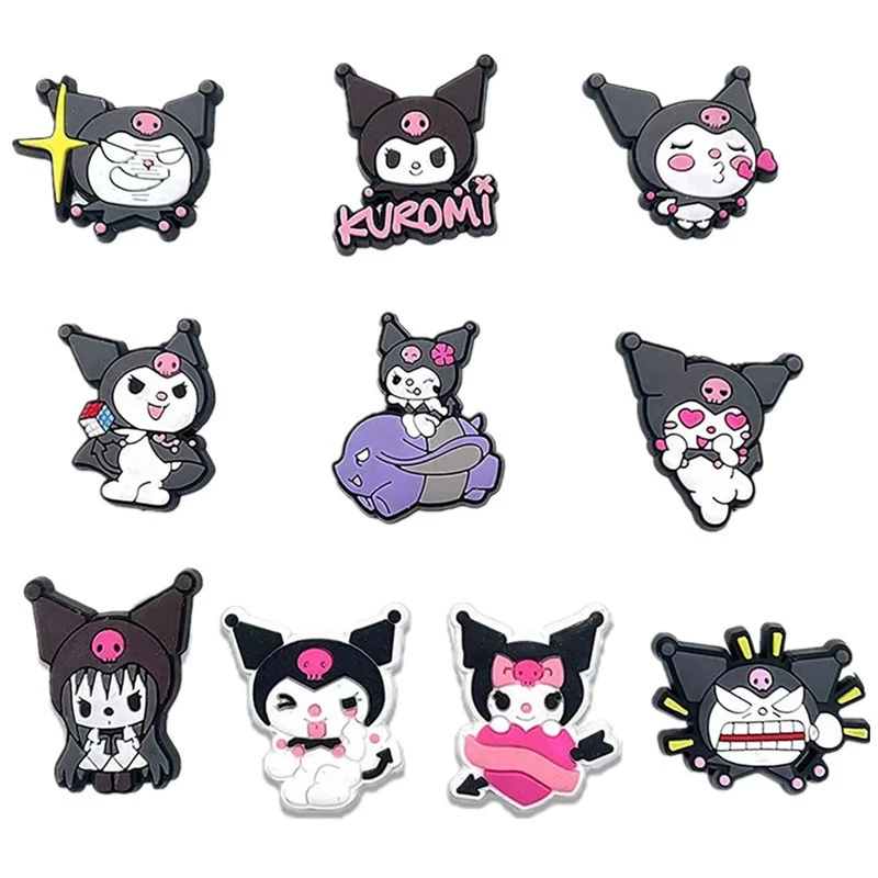 Sanrio Coolomi дырочка обувь цветок декоративная пряжка аксессуары для рукоделия мягкая резиновая садовая обувь аксессуары трансграничная оптовая продажа