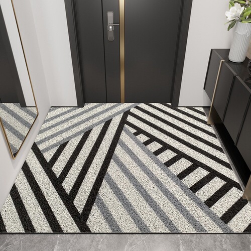 Silk Ring Dust-Proof Entry Door Mat Anti-Slip Foot Mat Home Entrance Runner Entrance Hall Simple Cuttable Durable High-End
