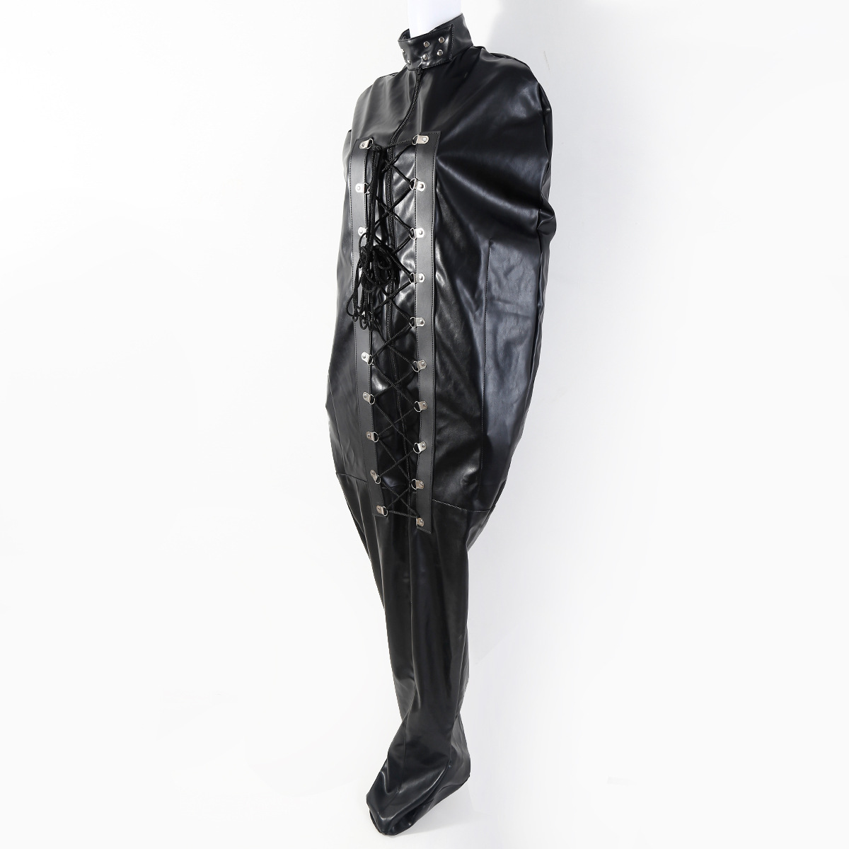 SM Erotic Bondage Bolsas de dormir sexy restricción camisa para adultos alternativos juguetes de coquete para hombres y mujeres cintura PU