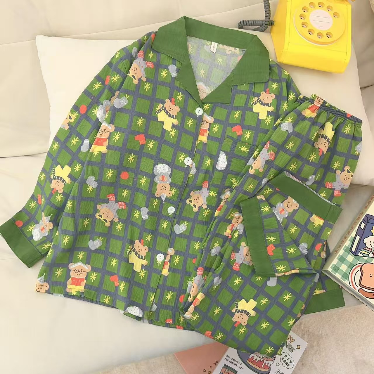 216 # Cuello verde Oso de Navidad