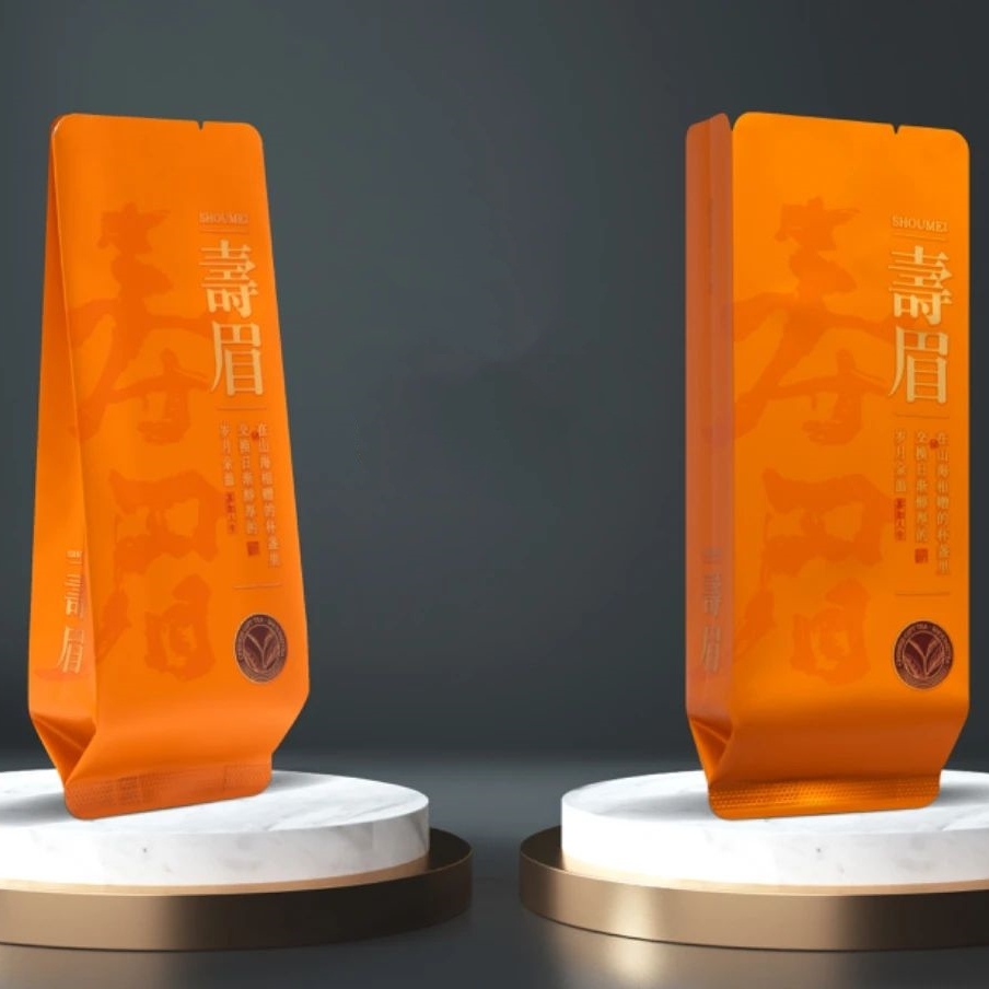 Fuding té blanco peonía blanca edición pública bolsa de burbujas gruesa aguja de plata blanca bolsa de té salvaje de montaña 15 cm de largo