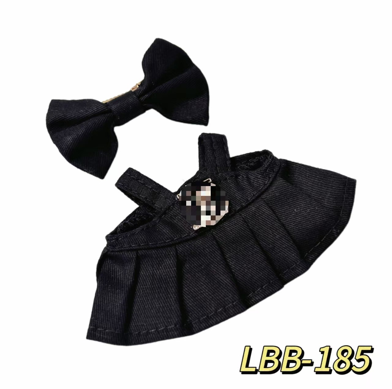 17 cm LABUBU una y dos generaciones de muñecas de polilla universal caja ciega fiesta pequeña falda de viento serie de accesorios de ropa de bebé