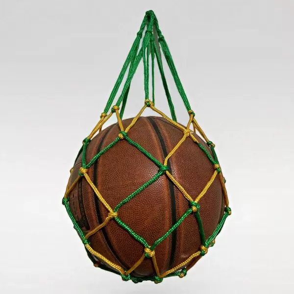 丙纶网兜加粗实心网袋学生篮球收纳袋皮球足球排球便携篮球包