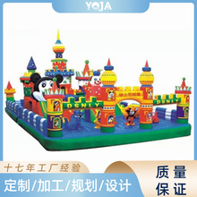 儿童充气城堡室外大型新款商场中庭蹦蹦床广场摆摊米老鼠淘气堡