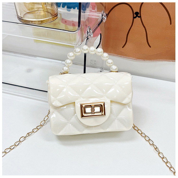 Solid Color Pattern All Seasons Season Women's Mini All Seasons Pvc Fashion Handbag