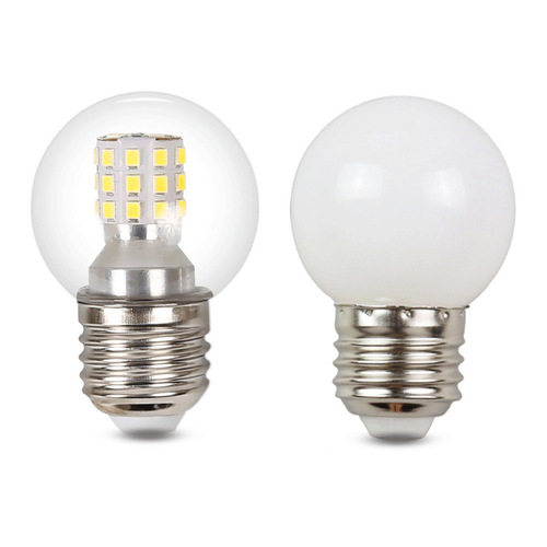 LED玻璃球泡E27家用节能灯泡三色变光单灯吊灯台灯led透明光源