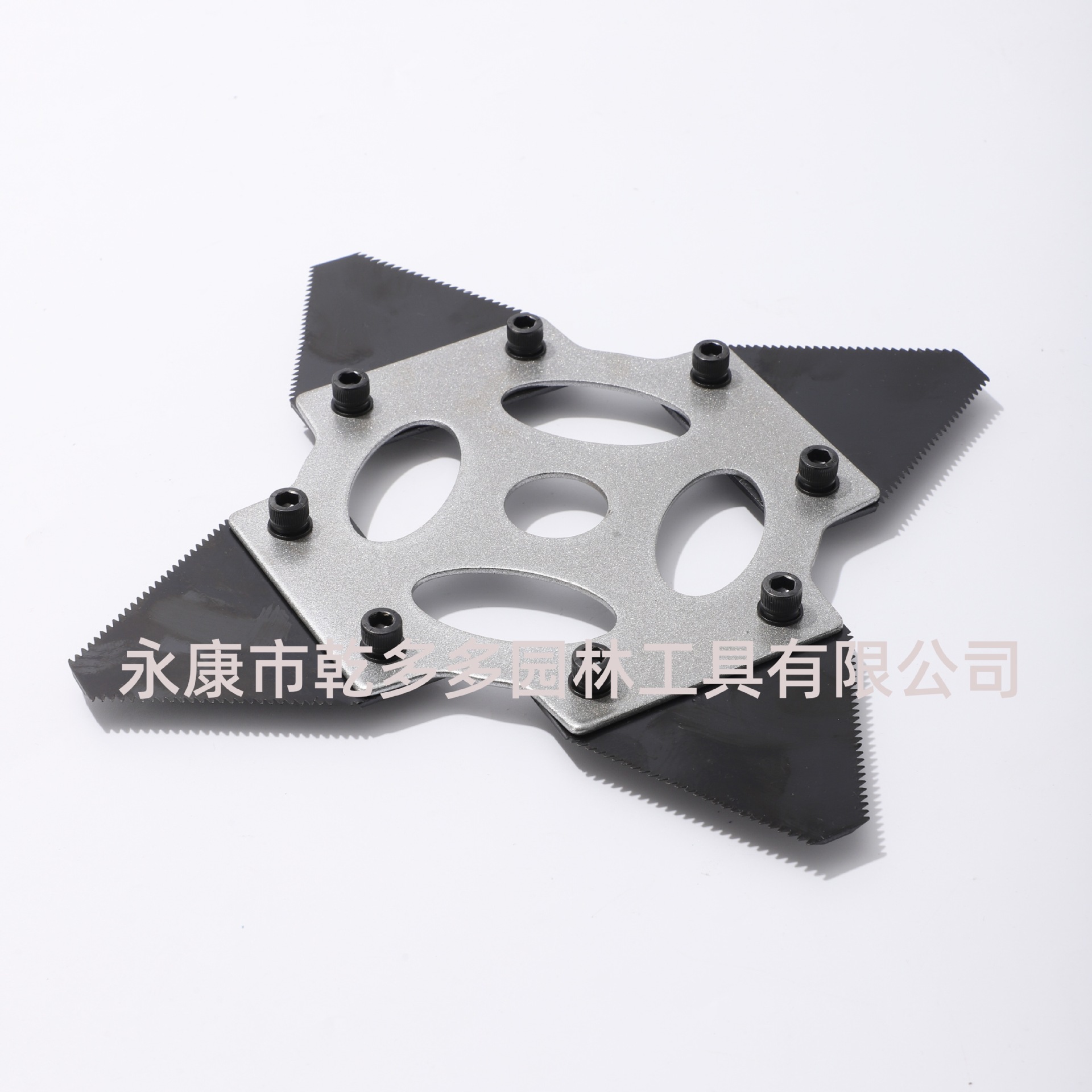 Triangular Four-Corner Serrated Grass Cutting Blade, Double-Sided Thickened Blade Head, Brush Cutter Accessories, Grass Trimmer Serrated Blade Wholesale