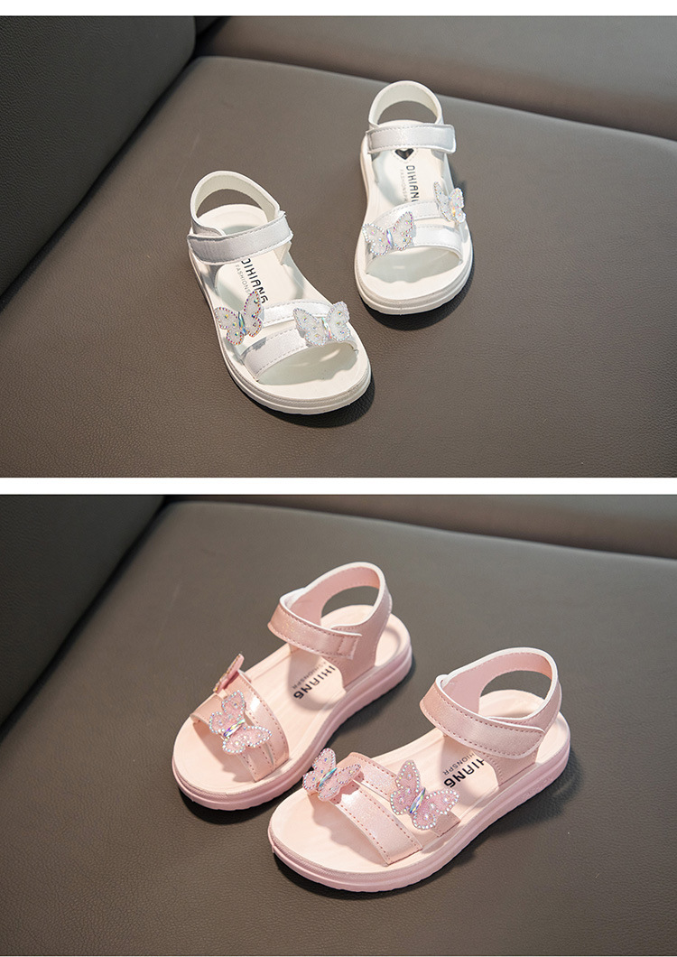 Filles mode chaussures décontractées plat léger strass arc mignon chaussures habillées confortables pour les enfants_voghion.com