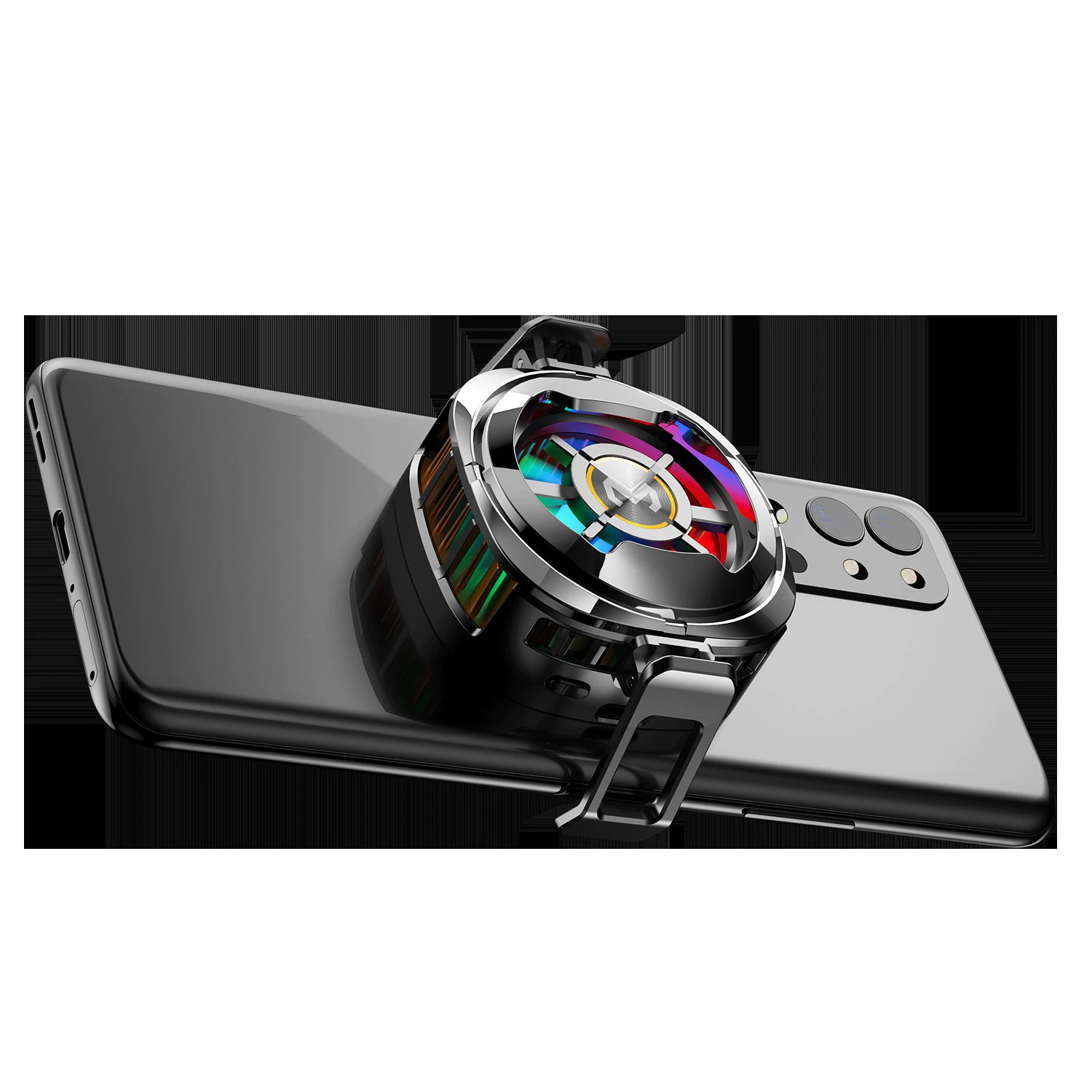 米墨 MEMO Freezing Digital Display AI Intelligent Temperature Control Mobile Phone Radiator Semiconductor Silent Live Broadcast Magnetic Back Clip