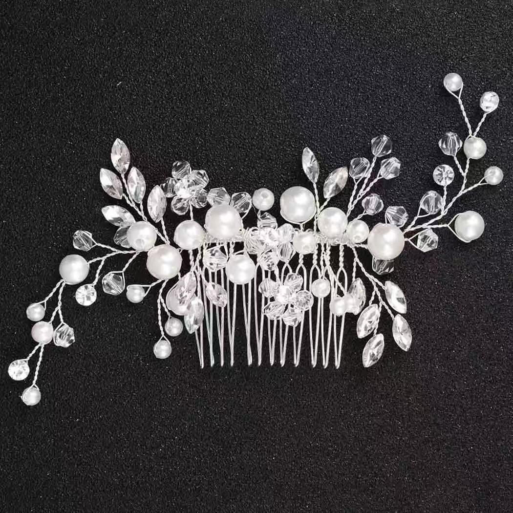 Manufacturer Sells Hairpins, Handmade Large Hair Combs, Rhinestone Combs, Bridal Hair Accessories, Snowflake Shaped Hair Accessories, Wedding Accessories