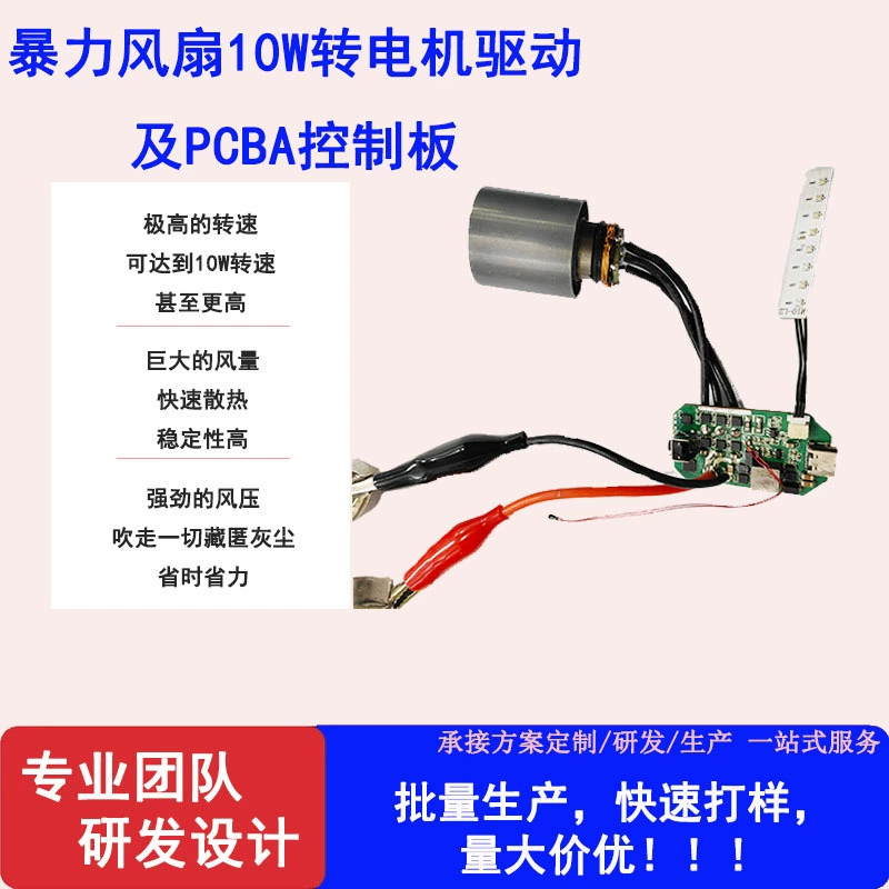Разработка комплексных решений для плат управления вентиляторами: драйверные платы, платы управления, платы зарядки — комплексное обслуживание.