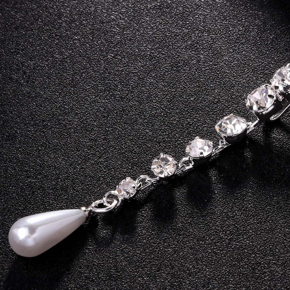 Pasca de cabello de perla francesa retro lateral diario de viaje al lado de la broca de diamante lateral de alta calidad