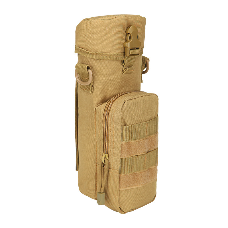 En stock al por mayor deportes al aire libre botella de agua bolsa crossbody bolso de la cintura molle montaje bolsa táctica multifuncional botella de agua bolsa de cintura