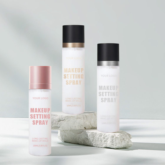Cross-border logo-free anti-sweat soft-focus hydrating spray moisturizing makeup-fixing water matte matte makeup-fixing spray