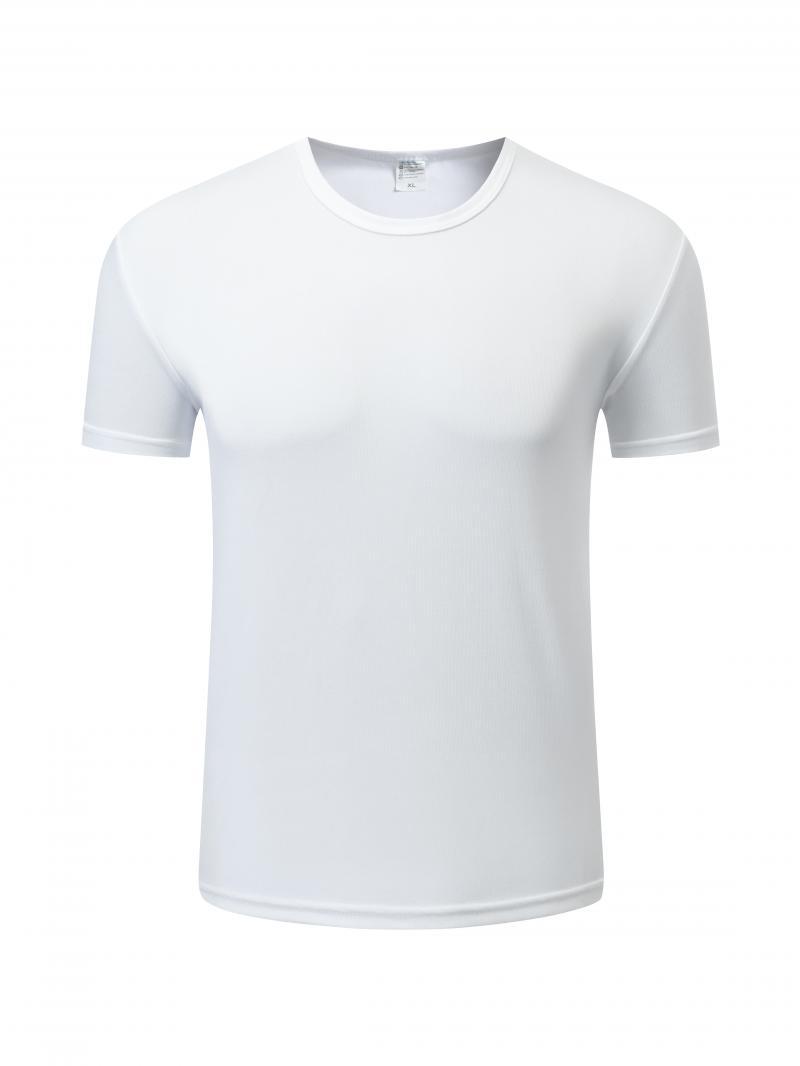 Camiseta de secado rápido de cuello redondo de maratón personalizada ropa de clase publicitaria de grupo camiseta cultural de manga corta