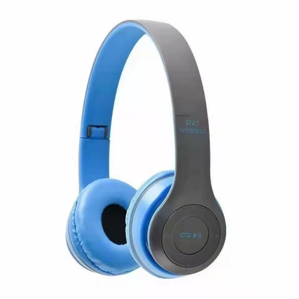 Трехмерные складные наушники, беспроводные, экшн-игры, P47, Bluetooth, оптовая продажа