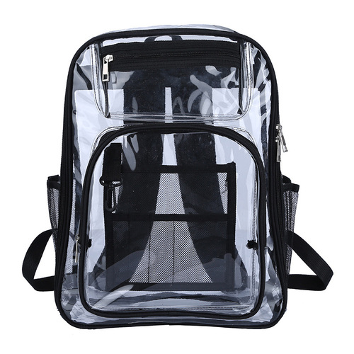 Supply cross-border Amazon PVC backpack, pvc large school bag, transparent backpack, pvc transparent backpack