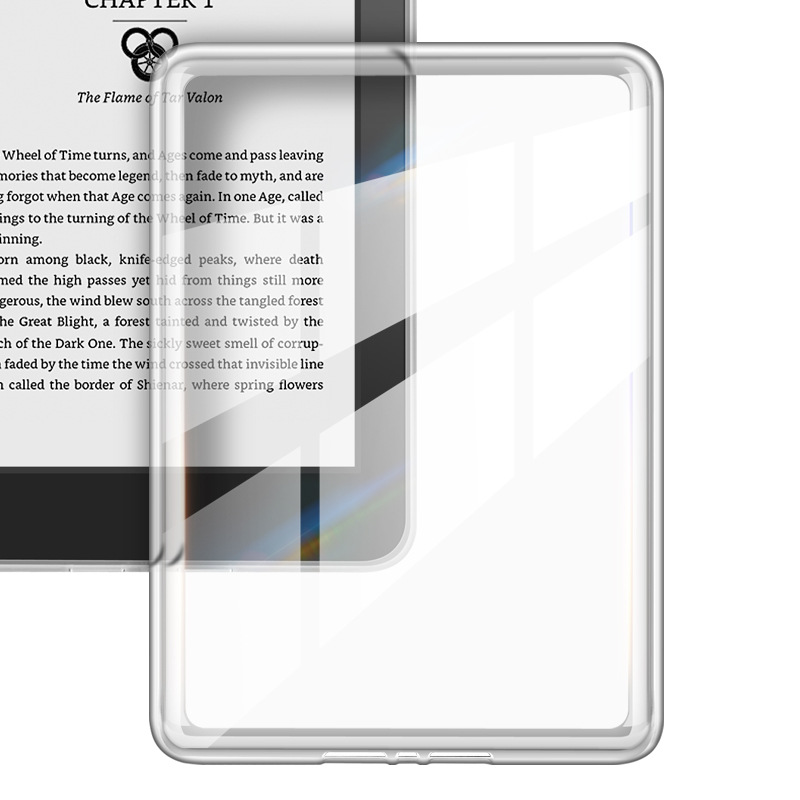 Aplicable en stock para 2024 Kindle Paperwhite6543 acrílico transparente caja protectora pintada caja única