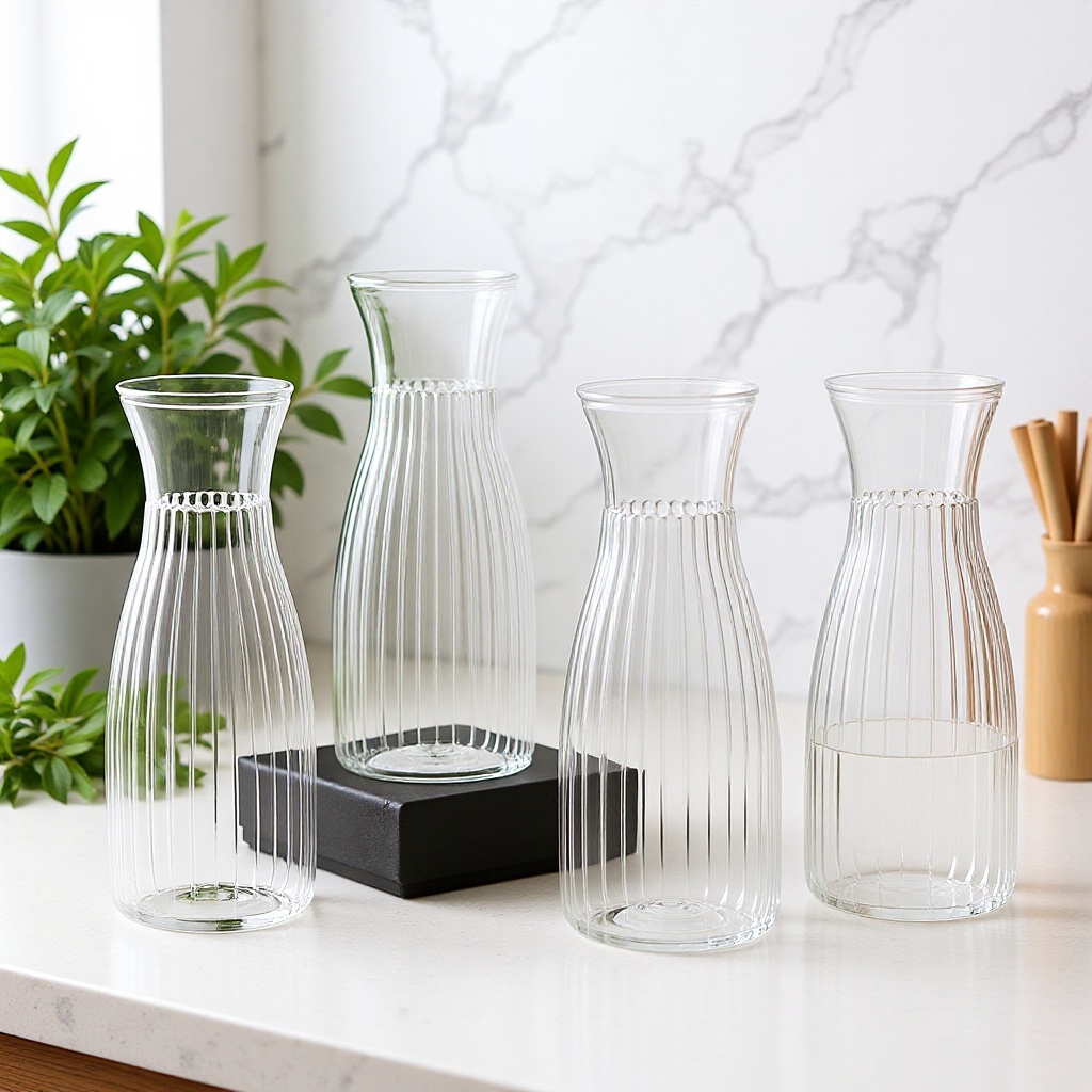 Cross-Border High-End Transparent Plastic Vase Home Dining Table Simple Style Decoration Indoor Layout Hydroponic Flower Arrangement