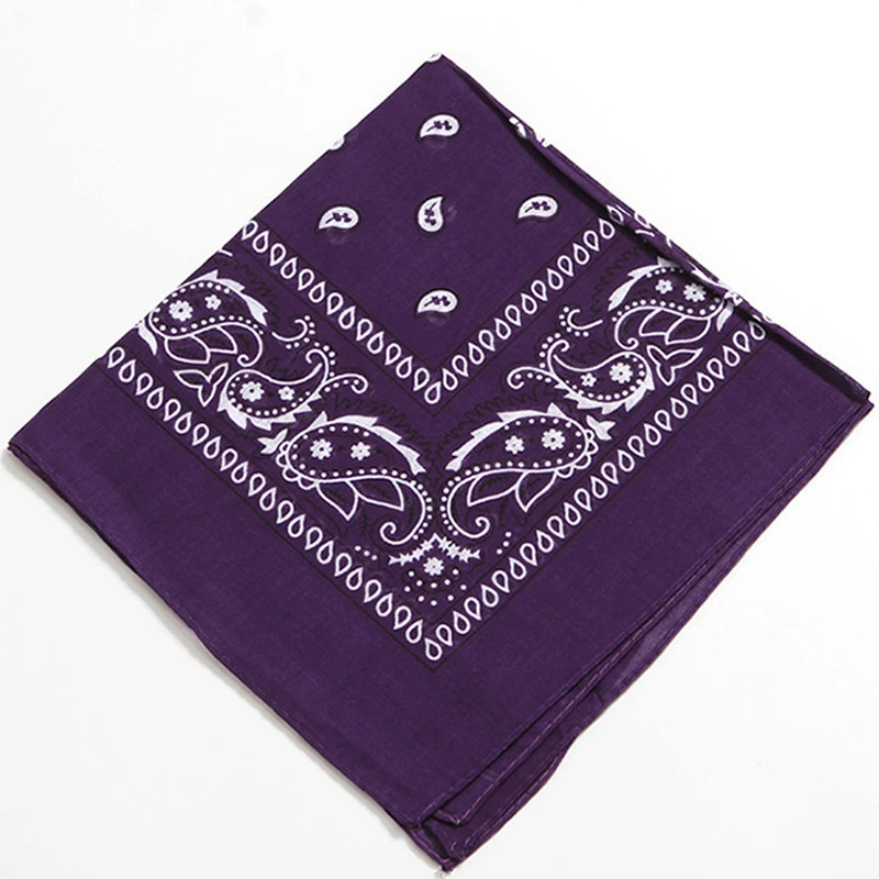 Хлопковый шарф Cashew Flower Amoeba Square с рисунком Paisley Street Dance Magic Headscarf Mask Bandana Офф-роад лицевая маска