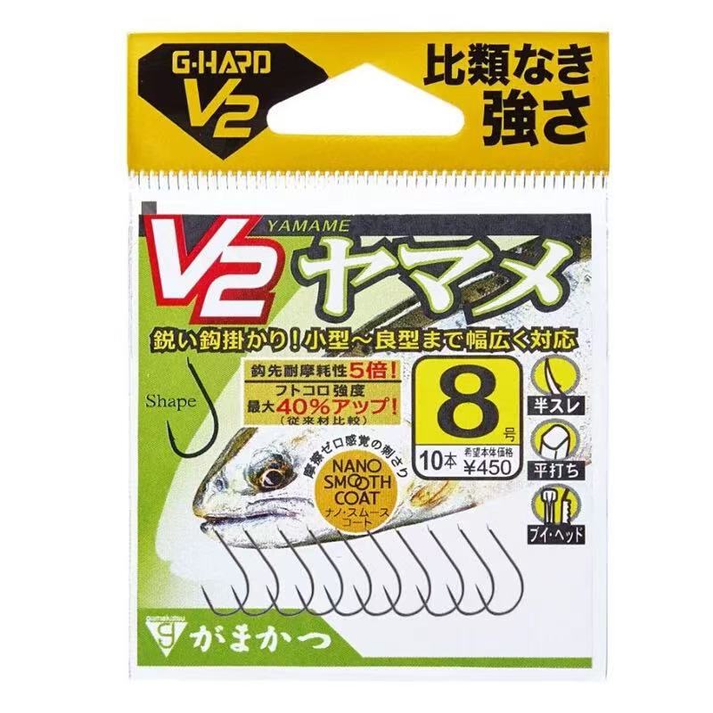 Gamma. Katz fishhook V2 thousand and black long-distance krill powder barbed competitive rivers and lakes wild fishing big fish Gamma. Katz fishhook V2 thousand and black long-distance krill powder barbed competitive rivers and lakes wild fishing big fish