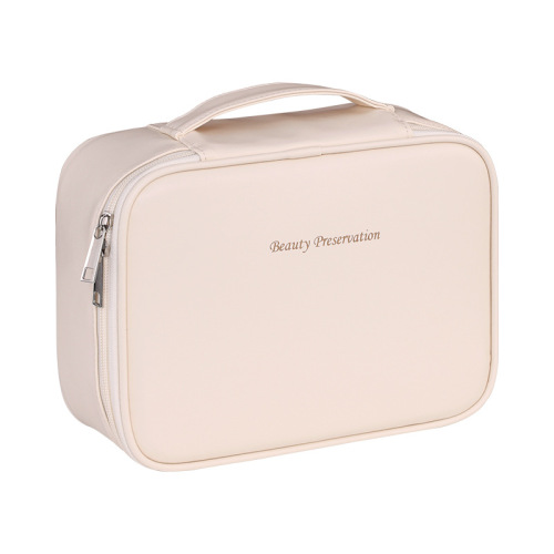 Cross-border new product freely split makeup bag large capacity high-end multi-functional cosmetic storage bag niche design