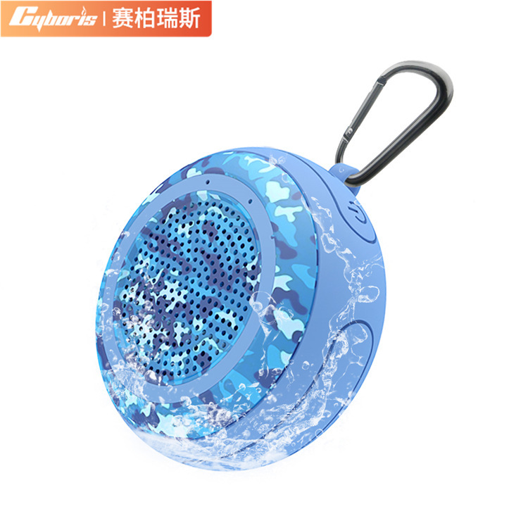 Cyboris Ipx7 Waterproof Bluetooth Speaker Water Floating Audio Tws Interconnection Card Mini Portable Cycling