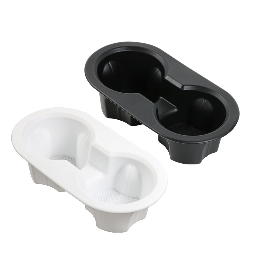 Suitable for 25 Tesla New Models Model Yl Central Control Rear Drainage Cup Silicone Sleeve Drink Holder for Car Use
