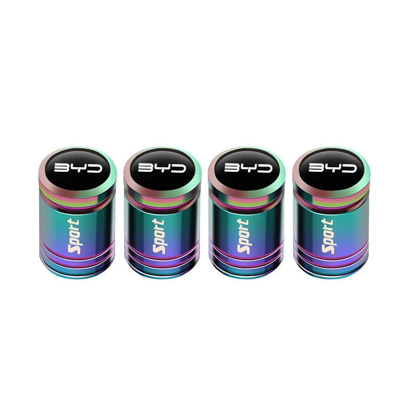 Подходит для BYD Han EV Tang DM/Qin PLUS/Song pro/MAX/Yuan — крышка вентиля протектора, противоугонная крышка вентиля