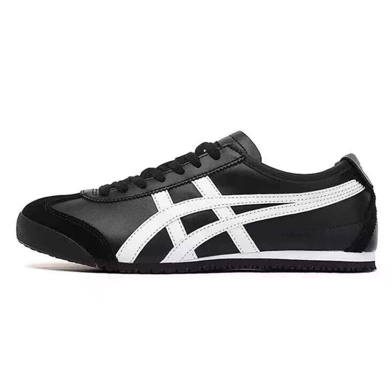 Чистые оригинальные мужские и женские кроссовки Onitsuka Tiger класса MEXICO 66, плоская износостойкость, противоскользящие повседневные кроссовки Forrest