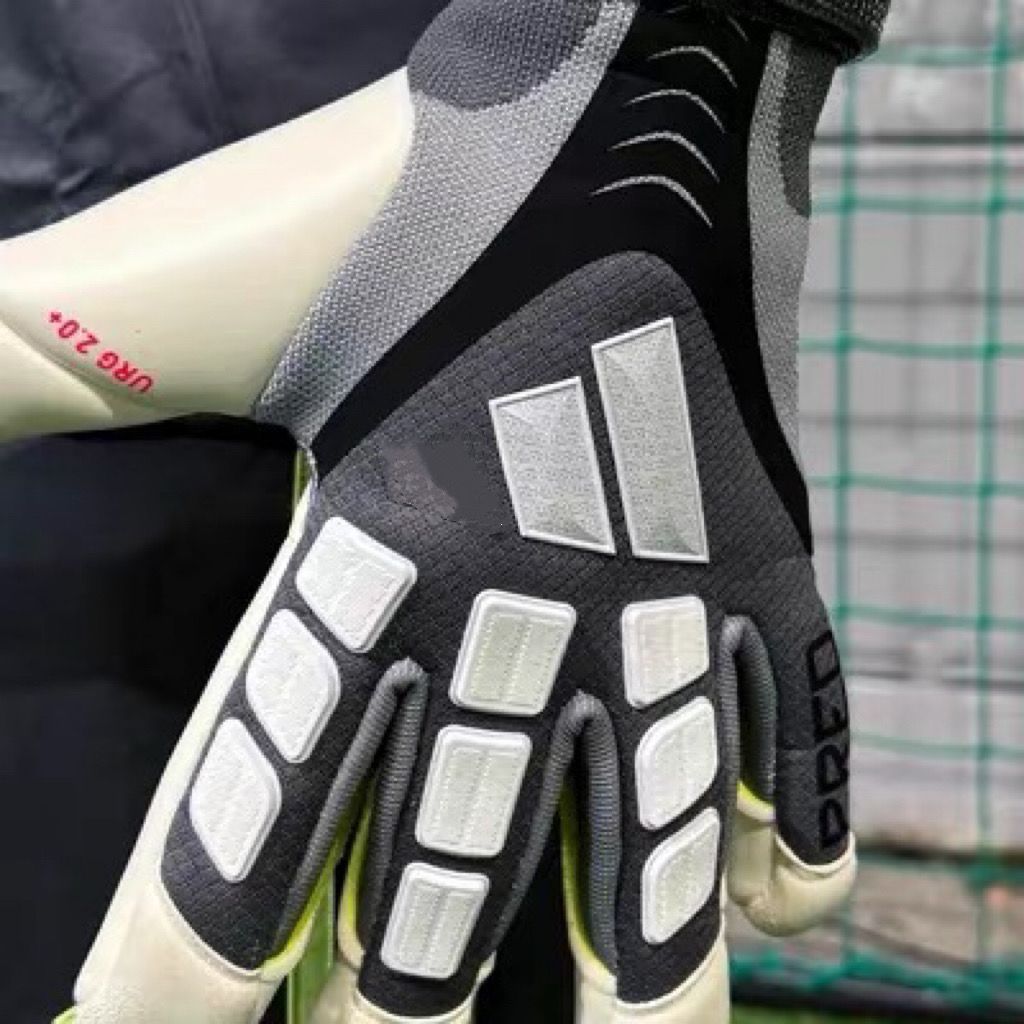 Guantes de Portero de Fútbol Infantil URG 2.0 de Látex con Muñequera para Entrenamiento image 4