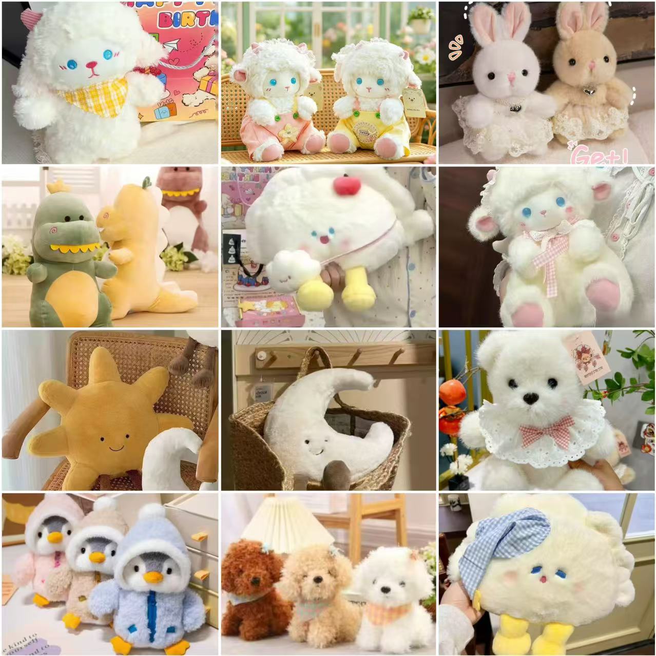 Nuevos peluches, muñecos de ocho pulgadas para máquinas de garras, populares muñecos para lanzar en bodas, regalos promocionales, juguetes al por mayor