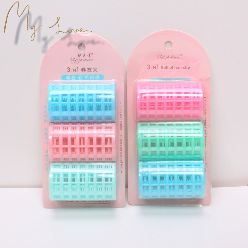 New double-layer curling iron with teeth female curling clip does not hurt hair curling iron wet and dry dual-purpose hairdressing tools wholesale