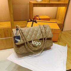潮流女包菱格香奶奶链条包2025春季新款单肩包minibags时尚斜挎包