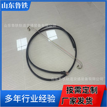 道岔跳线钢轨连接线生产厂家铁路电务器材钢轨接续线 钢轨回流线