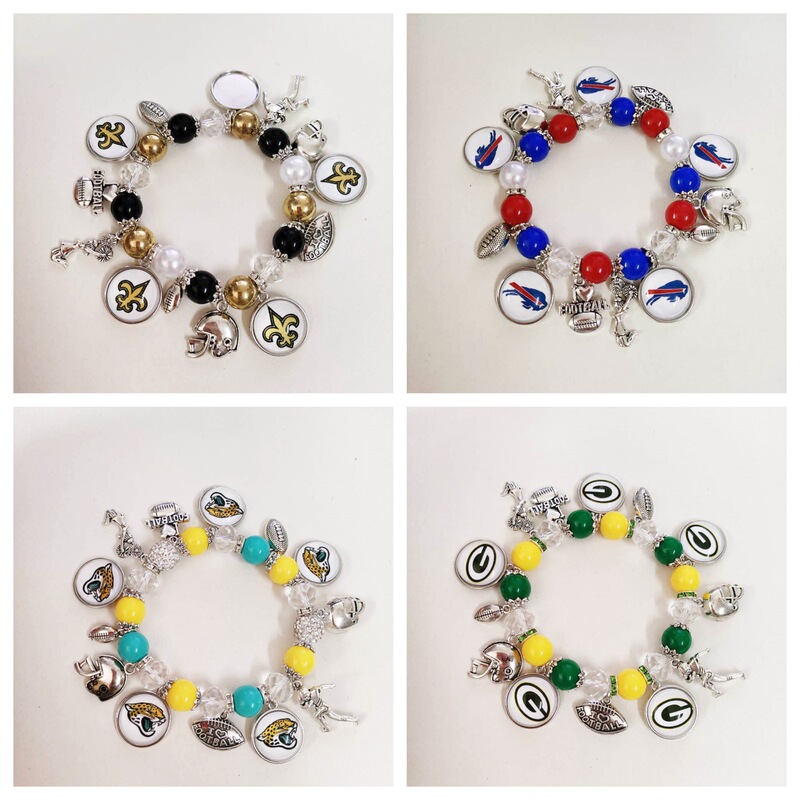Amazon's New Cross-Border Best-Selling Team Elastic Beaded Bracelet 32 Nfl Football Bracelets Are Unisex Amazon's New Cross-Border Best-Selling Team Elastic Beaded Bracelet 32 Nfl Football Bracelets Are Unisex