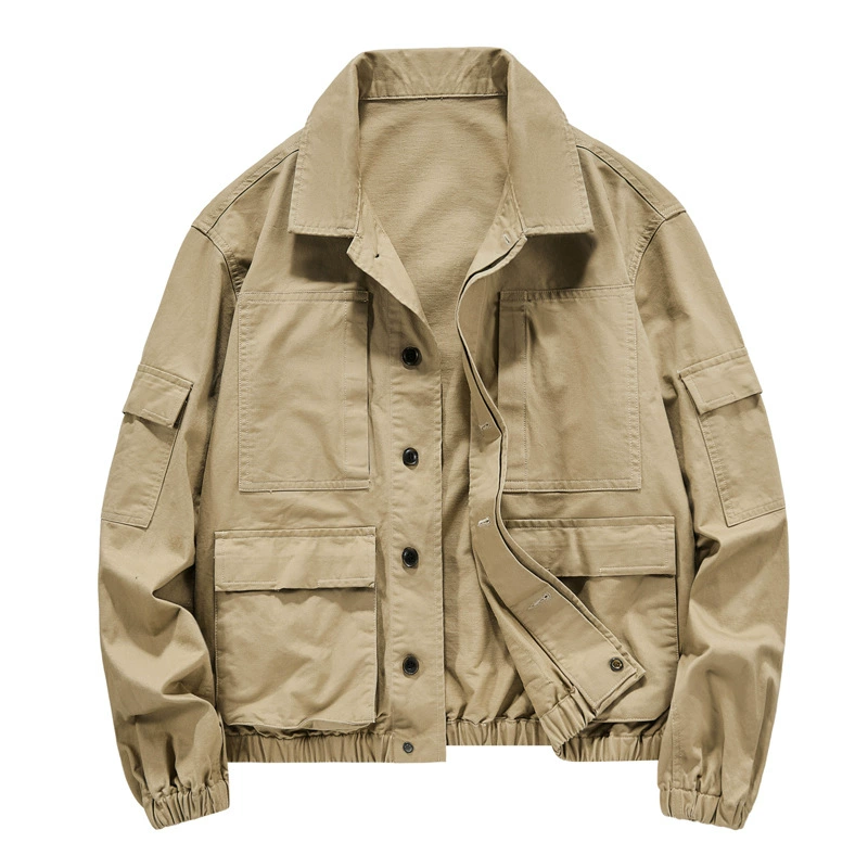 Длинный рукав японская ретро oversize куртка, стиль досуга, длинные рукава, размер M–5XL