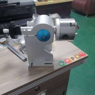 Manual Rotary Welding Rotary Table Argon Arc Welding Rotary Axis Three-Jaw Chuck Rotary Fixture Marking Electric Rotator