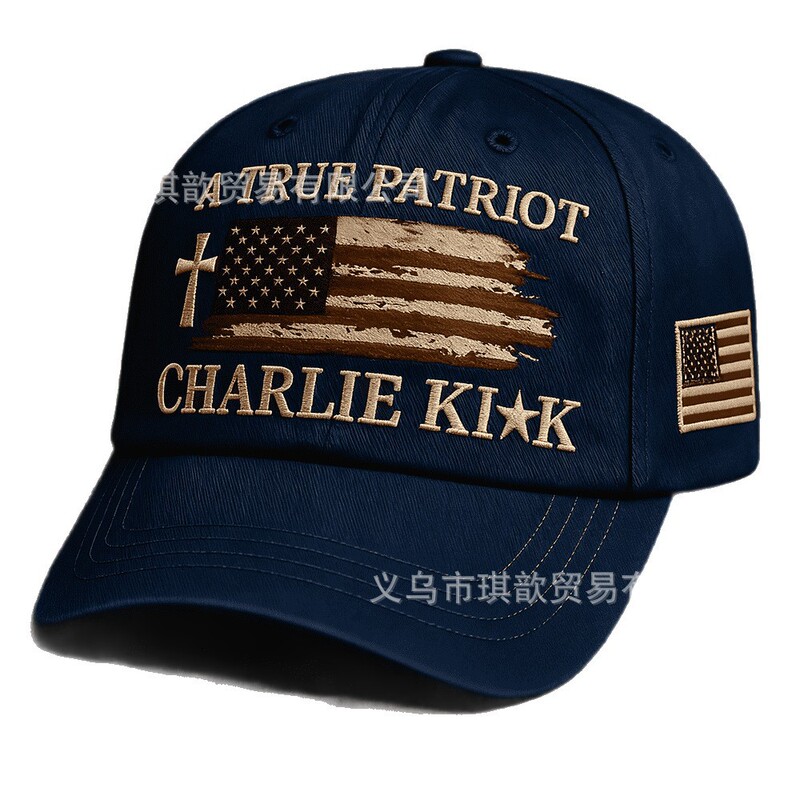 2025新款A True Patriot - Commemorative Cap刺绣鸭舌帽厂家批发|undefined