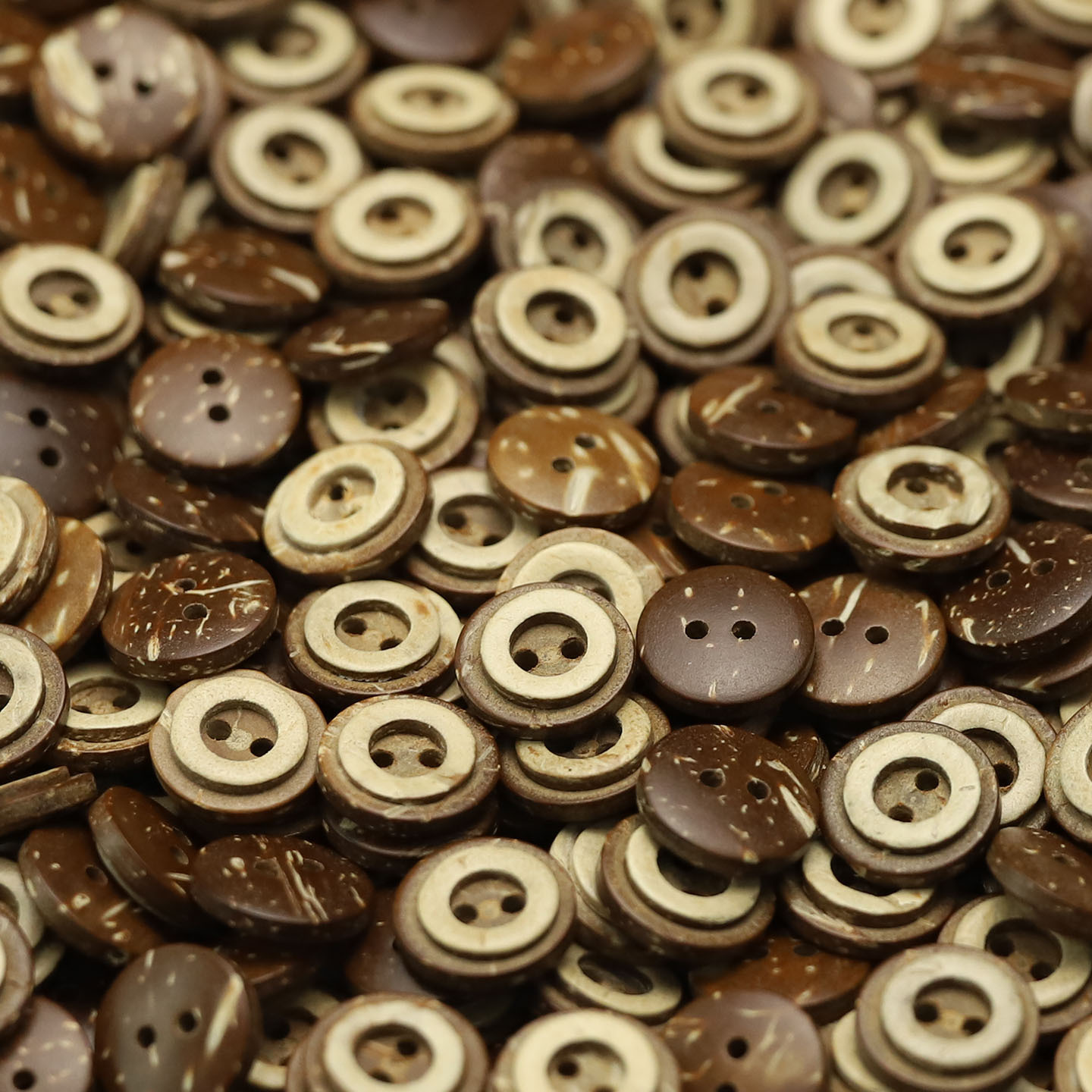 JULI Orange Botón de coco retro Camisa casual Suéter Cárdigan Botón decorativo Libro de cuentas de bricolaje Accesorios de joyería