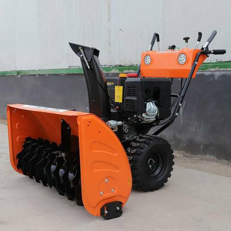 RS-SX80手推式扫雪机 LC470手扶式扫雪机 路面滚刷除雪车多规格