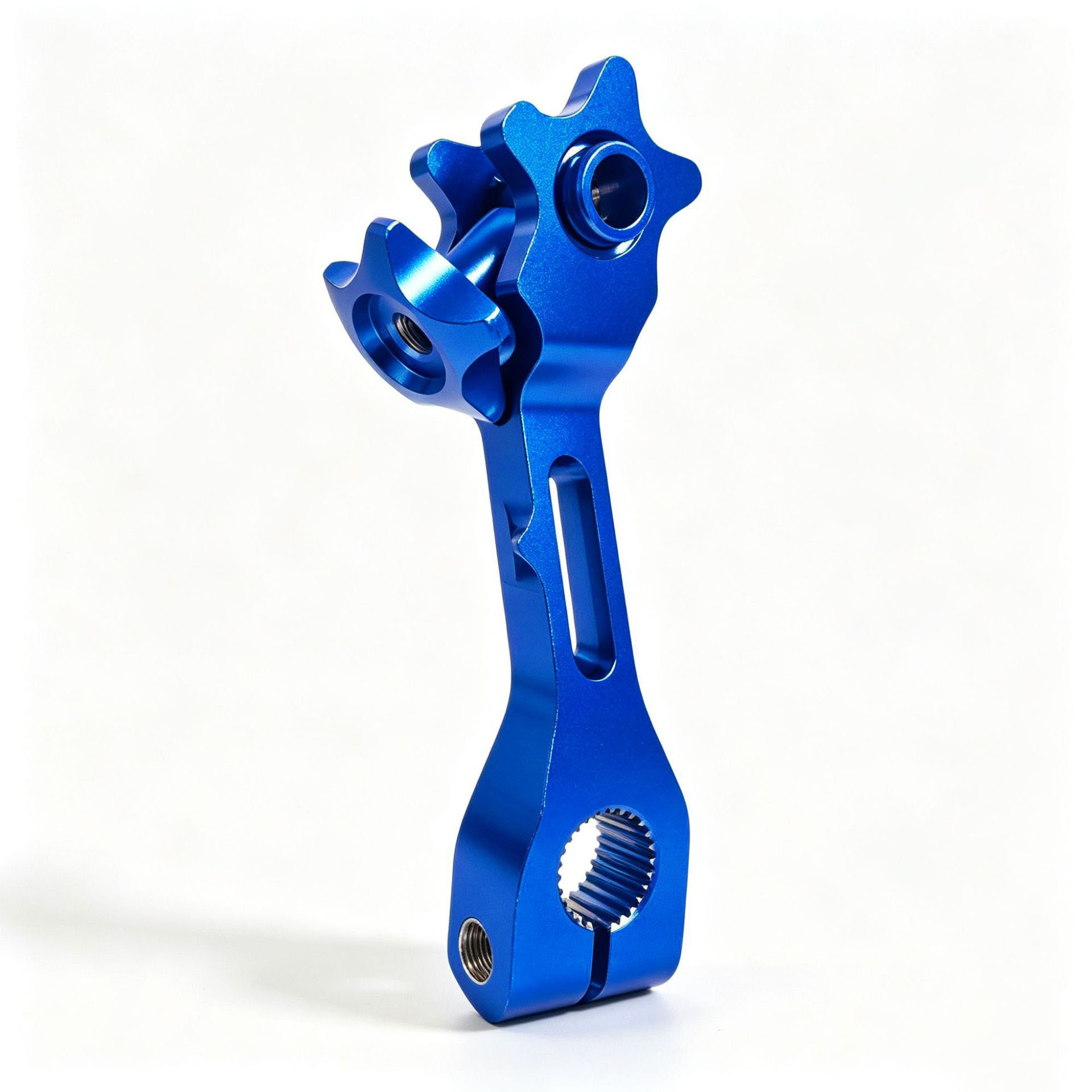 Motorcycle and Electric Vehicle Modification Parts Exclusively for Cross-Border Off-Road Use, Cnc Aluminum Alloy Brake Lever, Five-Pointed Star Rocker Arm Accessories
