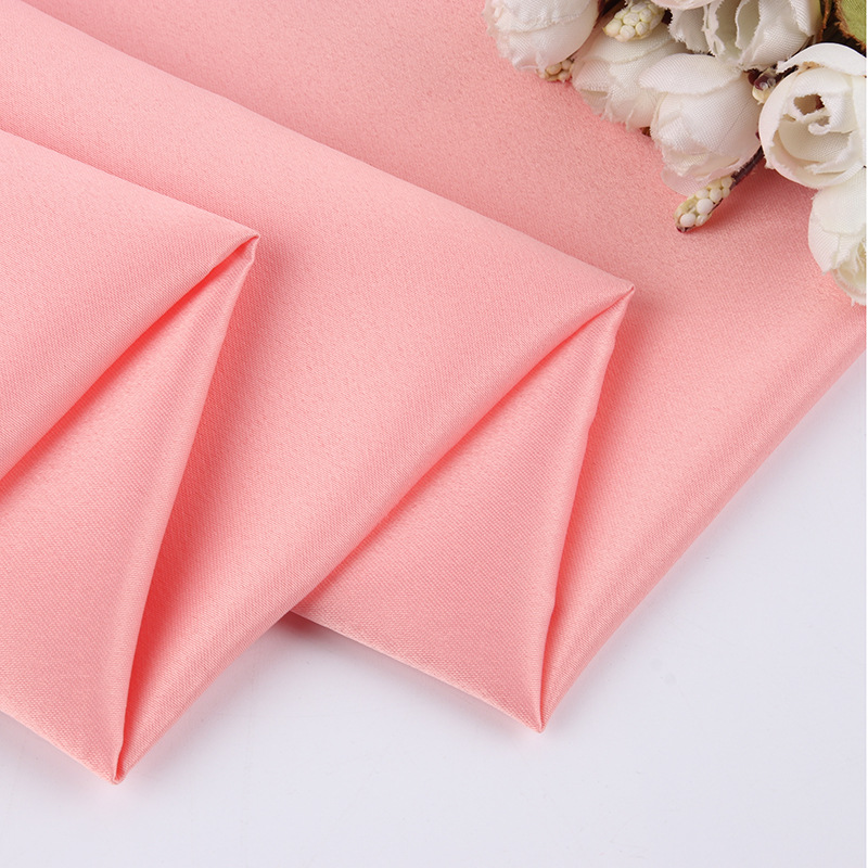 婚紗緞 4810緞滌綸啞光綢緞色丁布 女裝婚紗禮服連衣裙漢服面料