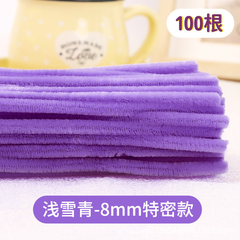 ツイスト棒特密8mm手作りdiy材料包毛根児童暗号化金密パイル花束マカロン卸売り|undefined