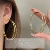 3641【Golden 5cm】Pair of one-on-one