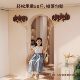 Piano Key Hanger Solid Wood Wall Hook Bedroom Entrance Entrance Door Storage Punch-Free Coat Rack
