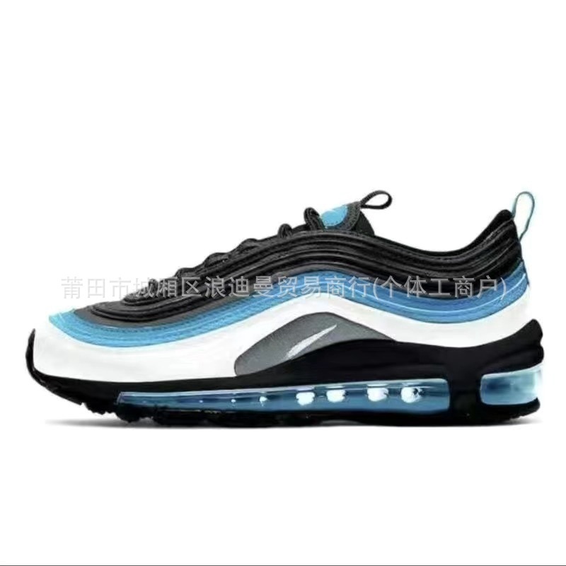 外贸纯原air max97气垫鞋减震透气轻便防滑增高软底男女跑步鞋|undefined