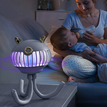 2022新款吸入式滅蚊燈家用 紫外滅蚊器USB充電捕蚊燈光光波滅蚊燈